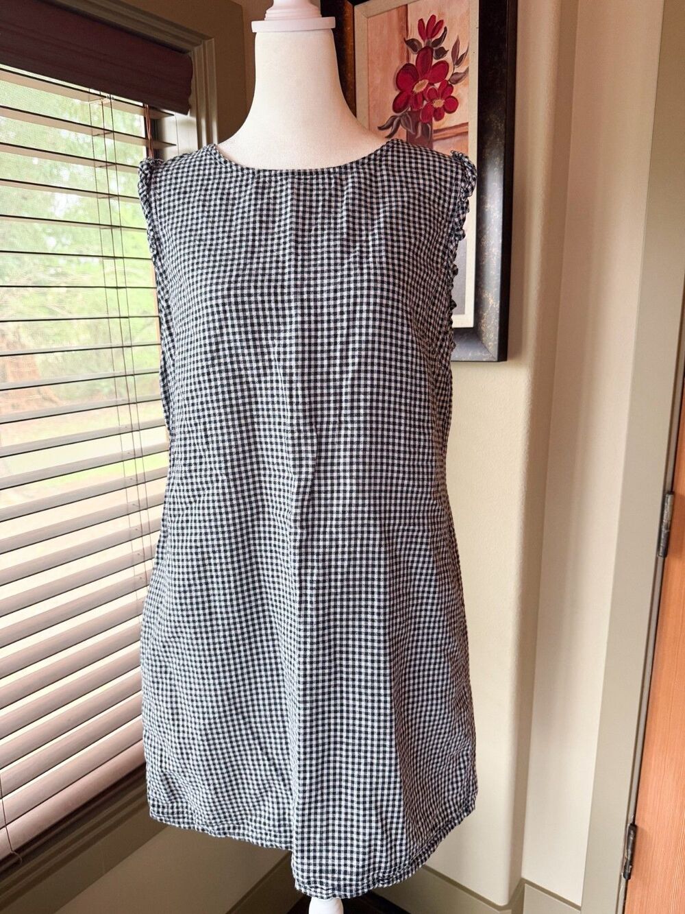 Cynthia Rowley Gingham Mini Dress size 12